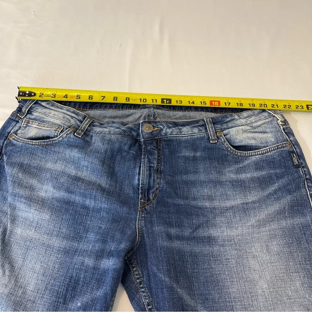 SILVER GIRLFRIEND WOMENS DENIM JEANS SIZE 24/27L, VERY GOOD CONDITION PR…